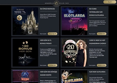 Anadolu Casino Kayit Islemi
